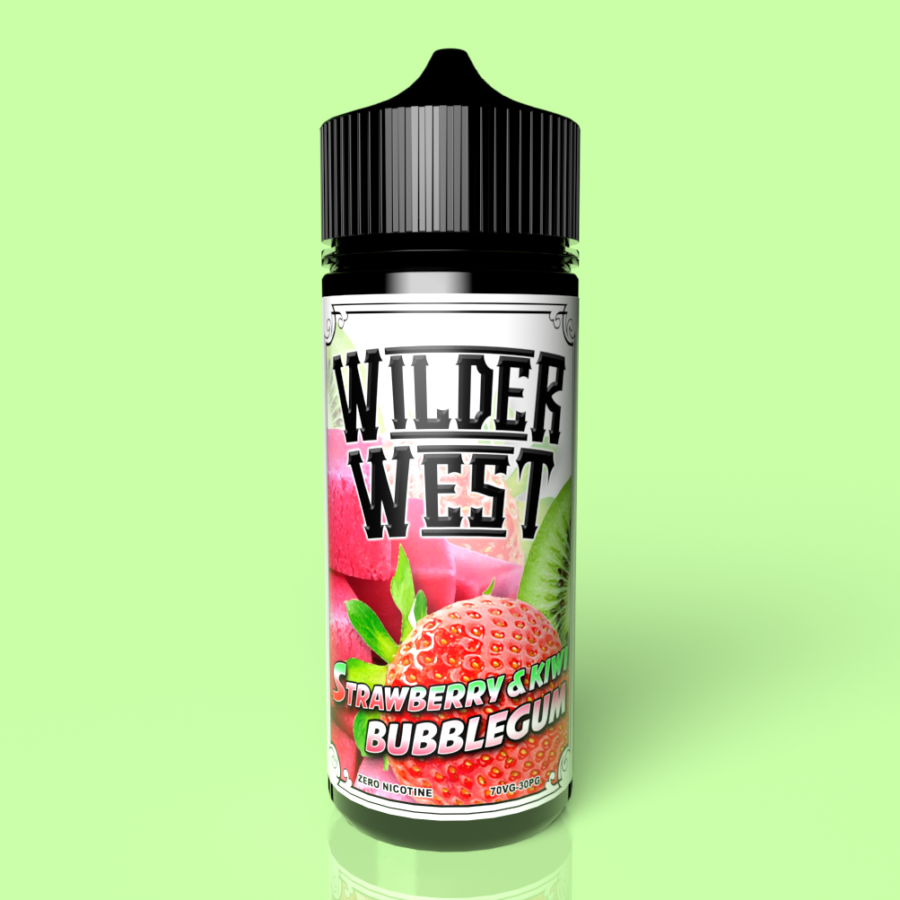 Wilder West Strawberry & Kiwi Bubblegum Wilder West